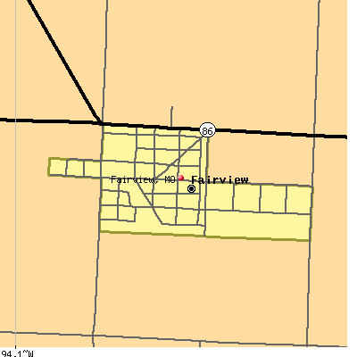 Fairview map