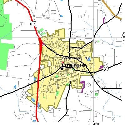 Farmington map