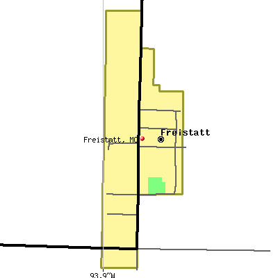 Freistatt map