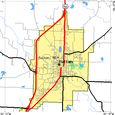 Fulton map