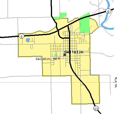 Gallatin map