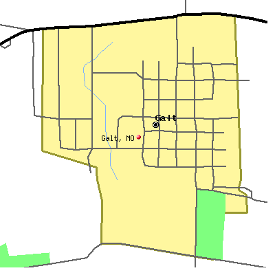Galt map