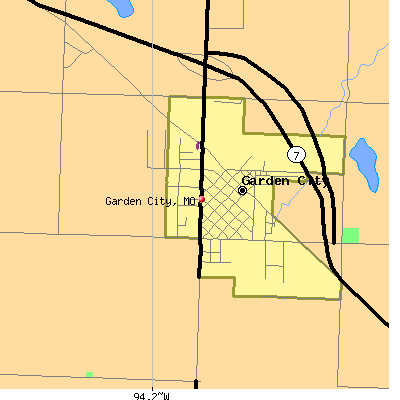 Garden City map
