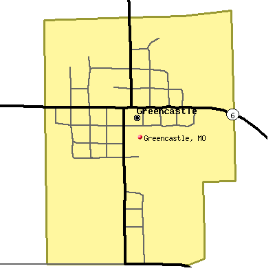 Greencastle map