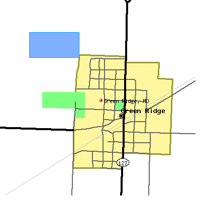 Green Ridge map