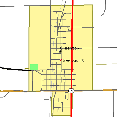 Greentop map