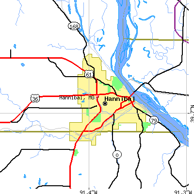 Hannibal map