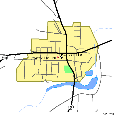 Hartville map
