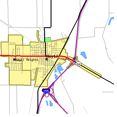 Hayti map