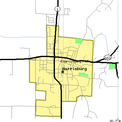 Harrisburg map