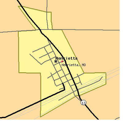 Henrietta map