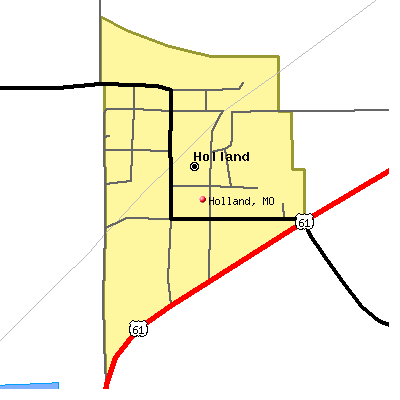 Holland map