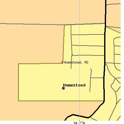 Homestead map