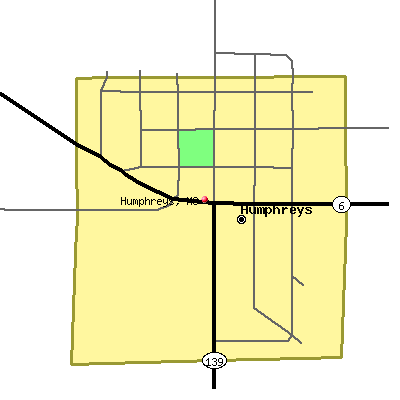 Humphreys map
