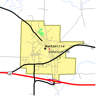 Huntsville map