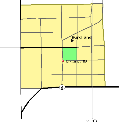 Hurdland map