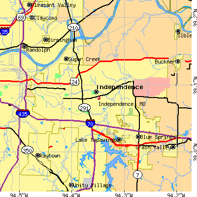 Independence map