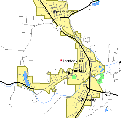 Ironton map