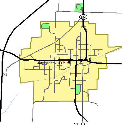 Jamesport map