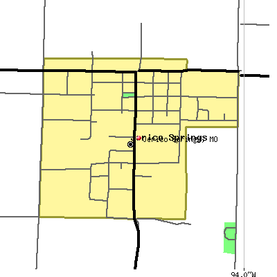 Jerico Springs map