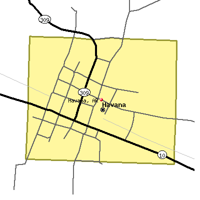 Havana map