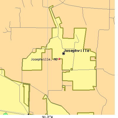 Josephville map