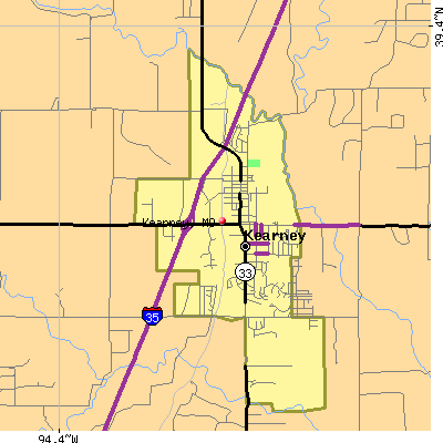 Kearney map