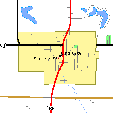 King City map