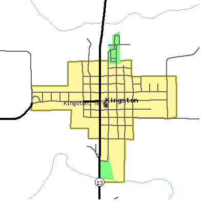 Kingston map