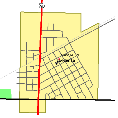 Laddonia map