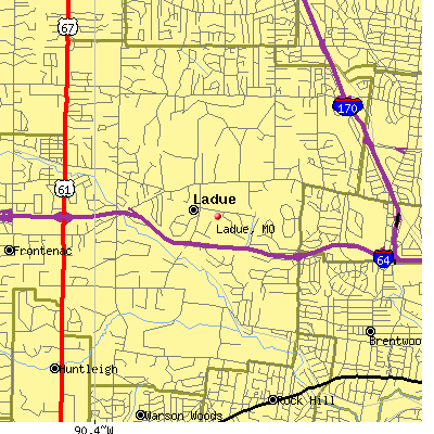 Ladue map