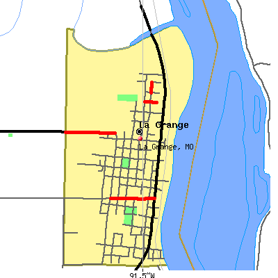La Grange map