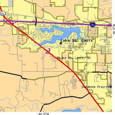 Lake St. Louis map