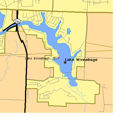 Lake Winnebago map