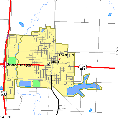 Lamar map