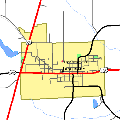 Lancaster map