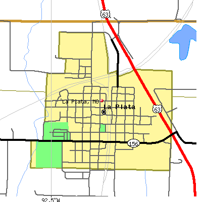 La Plata map
