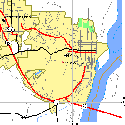 Helena map