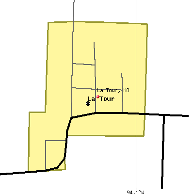 La Tour map
