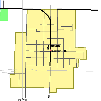 Leeton map