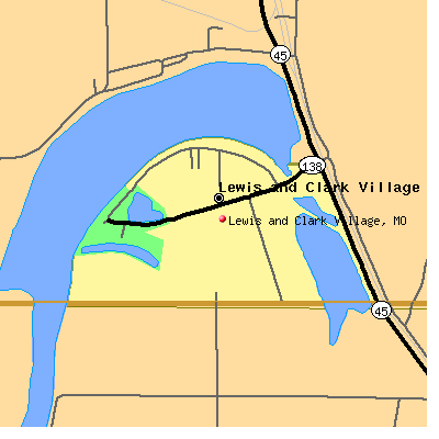 Lewis and Clark Village map