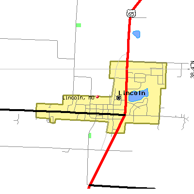 Lincoln map