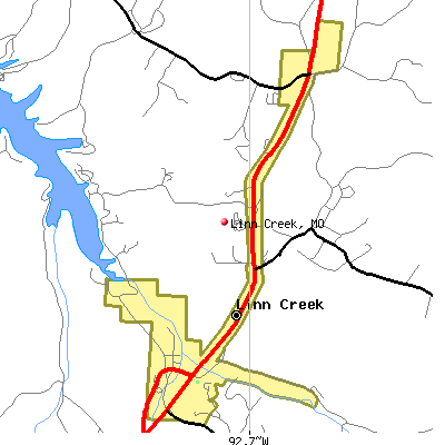 Linn Creek map
