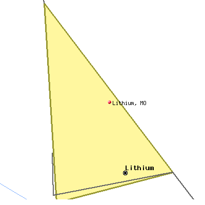 Lithium map