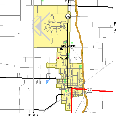 Malden map