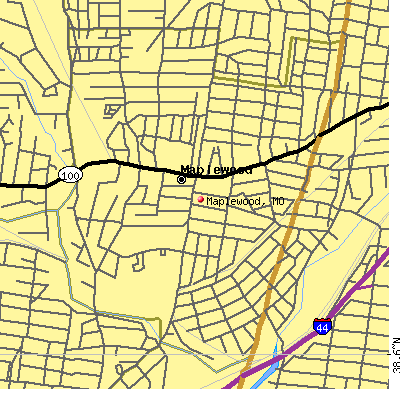 Maplewood map