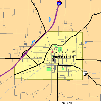 Marshfield map