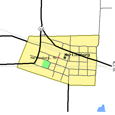 Martinsburg map