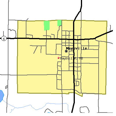Maysville map