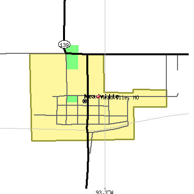 Meadville map